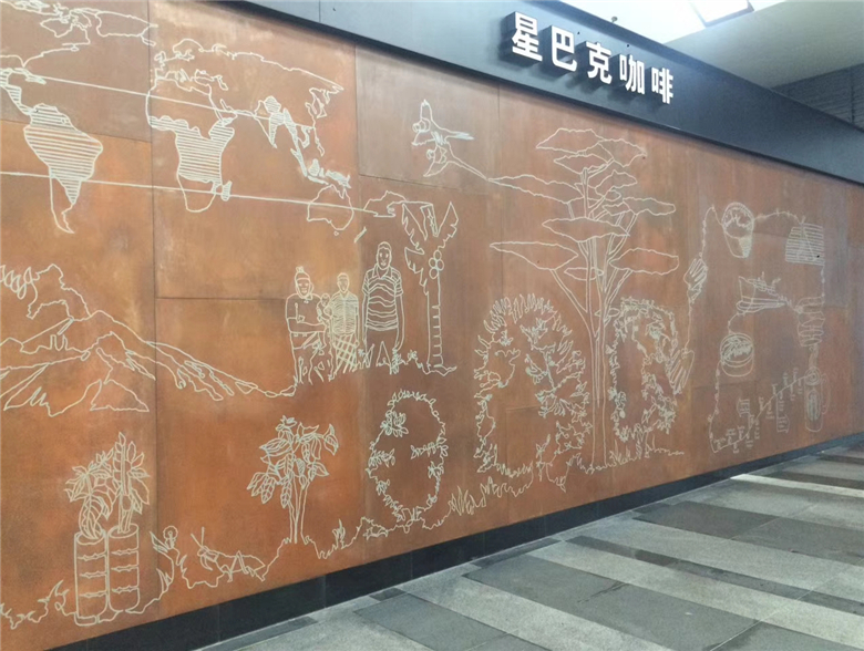 蔚县耐候钢幕墙